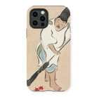 Raking - Kamisaka Sekka Rinpa Art Iphone Case, 13 Pro / Matte, Phone Case Asian-style Illustration Person