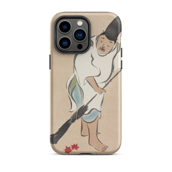 Raking - Kamisaka Sekka Rinpa Art Iphone Case, 14 Pro Max / Matte, Phone Case Japanese Art Design