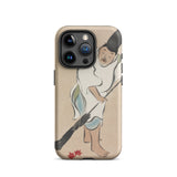 Raking - Kamisaka Sekka Rinpa Art Iphone Case, 15 Pro / Matte, Phone Case Japanese Art