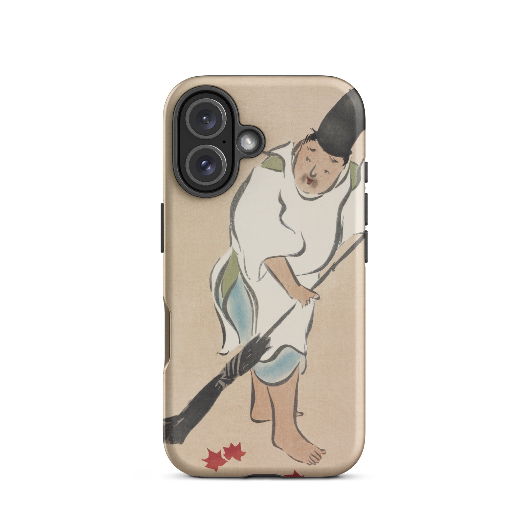 Raking Kamisaka Sekka Rinpa Art Iphone Case, 16 / Matte, Phone Case Japanese Art
