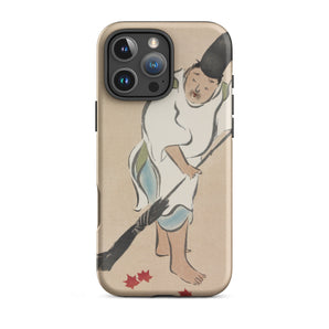 Raking - Kamisaka Sekka Rinpa Art Iphone Case, 16 Pro Max / Matte, Phone Case Japanese Art