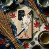 Raking - Kamisaka Sekka Rinpa Art Phone Case, Mobile Cases, Toby Leon