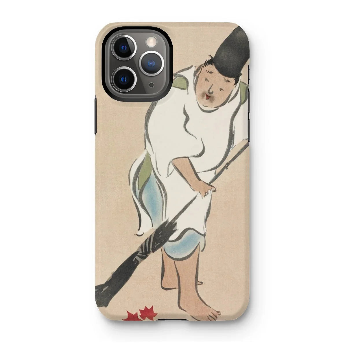 Raking - Kamisaka Sekka Rinpa Art Iphone Case 11 Pro / Matte Mobile Phone Cases