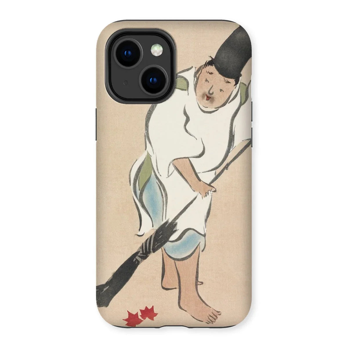 Raking - Kamisaka Sekka Rinpa Art Iphone Case 14 Plus / Matte Mobile Phone Cases