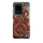 Rama’s Chariot Thai Ramayana Mural Samsung Case, Galaxy S20 Ultra / Matte, Phone Case Traditional Southeast Asian Mythological Artwork