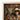 Rustic Wooden-framed Artwork Man Beige Cowboy Hat Surrounded Gay Arabic, Dandy, Rashid Stands Tall