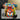 Vibrant Red Blue Angry Birds-themed Bumper Car Orange Art, Amusement Park