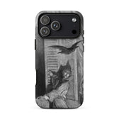 Iphone 17 Pro Max / Matte the Raven Edgar Allan Poe - Gustave Dore Phone Case Doré’s Engraving, Nocturnal Dread