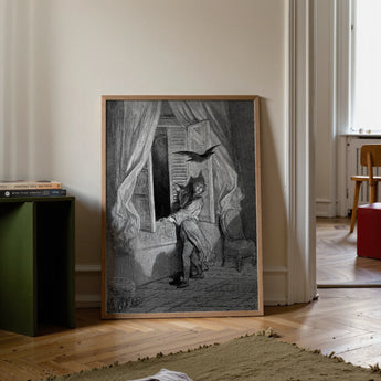 The Raven - Gustave Dore Art Print / Canvas, Posters Prints & Visual Artwork, Toby Leon