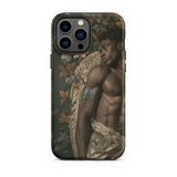 Raziel - Gay Black Angel Art Iphone Case, 13 Pro Max / Matte, Iphone Case Classical Art-inspired Design