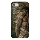 Raziel Gay Black Angel Art Iphone Case, 8 / Matte, Phone Case Artistic Portrait Photograph Floral Wallpaper Elements