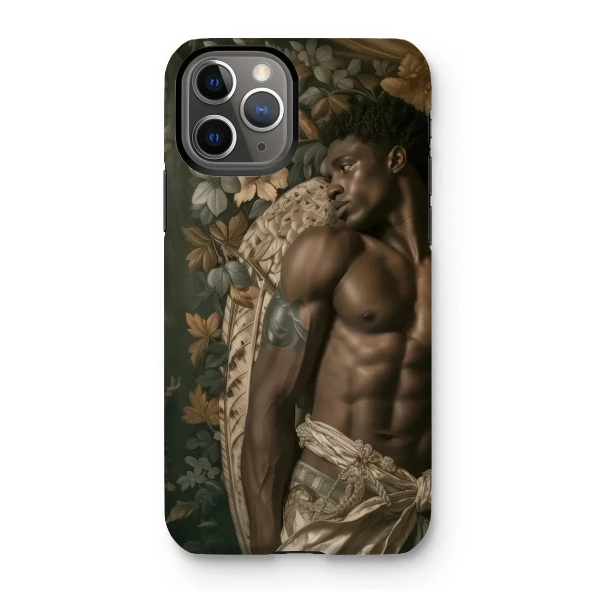 Raziel - Gay Black Angel Art Iphone Case - 11 Pro / Matte