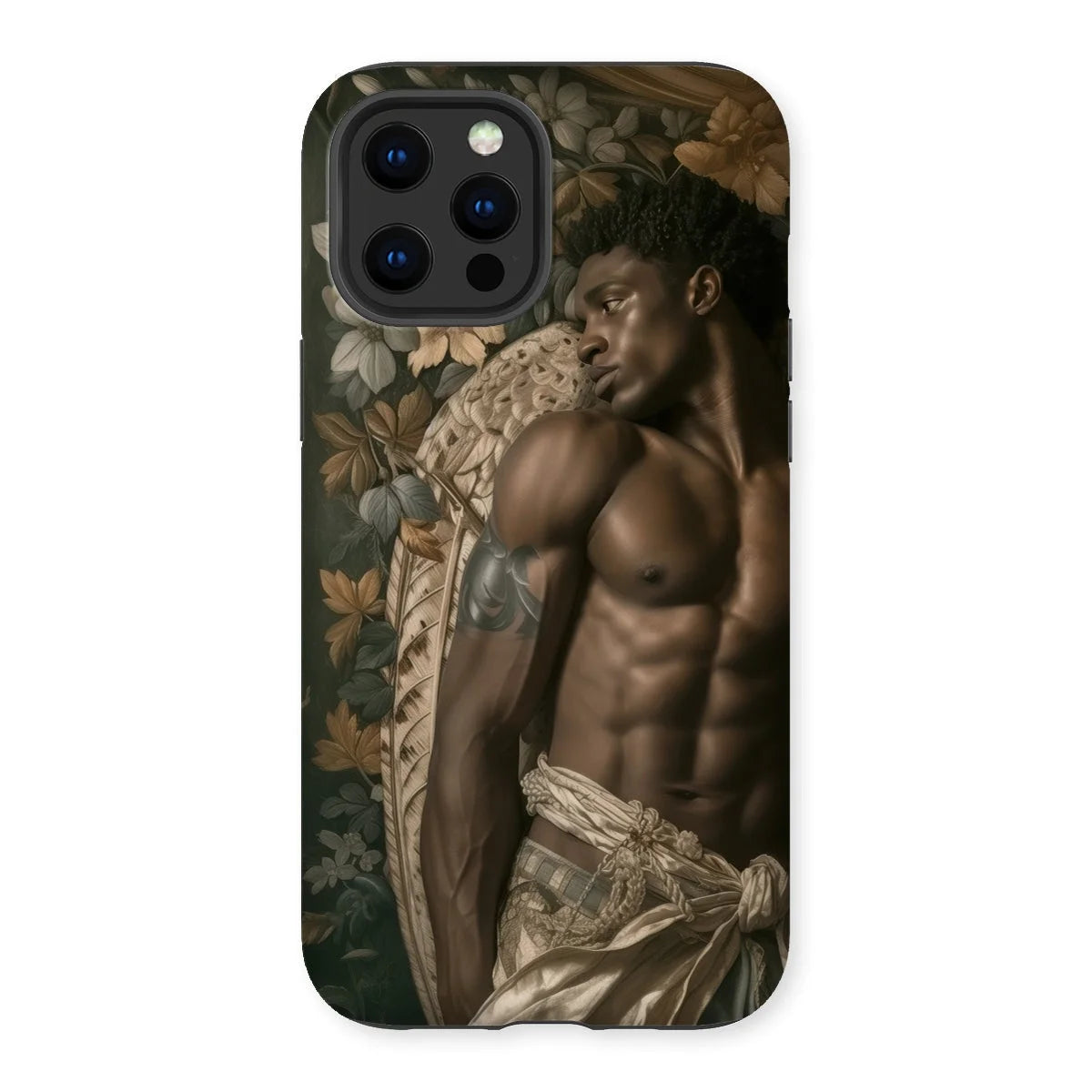 Raziel - Gay Black Angel Art Iphone Case 13 Pro Max / Matte Mobile Phone Cases