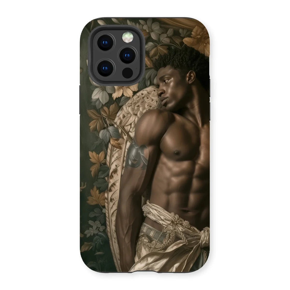 Raziel - Gay Black Angel Art Iphone Case 13 Pro / Matte Mobile Phone Cases