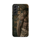 Raziel Gay Black Angel Art Samsung Case, Galaxy S22 Plus / Matte, Phone Case Stylized Depiction Shirtless Man Dark Skin