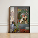 Ready to Start - William Orpen Art Print / Canvas Framed Painting Man White Helmet Fur-lined Coat Set Orpen’s, Wartime Whiskey Prints