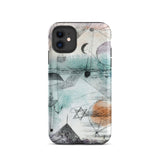 In the Realm of Air - Paul Klee Phone Case Iphone 11 / Matte Phone Case Abstract Watercolor Design Celestial Geometric Motifs Paul Klee