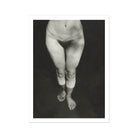 Rebecca Salsbury Strand - Alfred Stieglitz Art Print, 24’’x32’’ / Unframed, Black White Photograph Bare Legs Feet Dark Backdrop