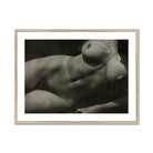 Rebecca Salsbury Strand - Alfred Stieglitz Art Print, Artistic Black White Nude Photograph Curves Contours Torso