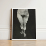 Rebecca Salsbury Strand - Alfred Stieglitz Art Print / Canvas Black-and-white Framed Photograph Nude Figure’s Lower Body Minimalist, Prints