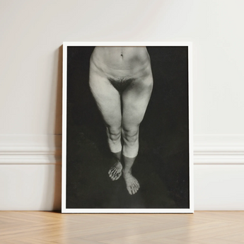 Rebecca Salsbury Strand - Alfred Stieglitz Art Print / Canvas Black-and-white Framed Photograph Nude Figure’s Lower Body Minimalist, Prints