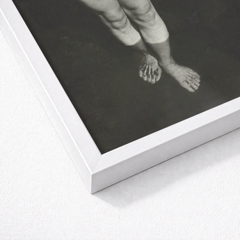 Rebecca Salsbury Strand - Alfred Stieglitz Art Print / Canvas Framed Black-and-white Photograph Person’s Legs Feet Encased Sleek, Prints