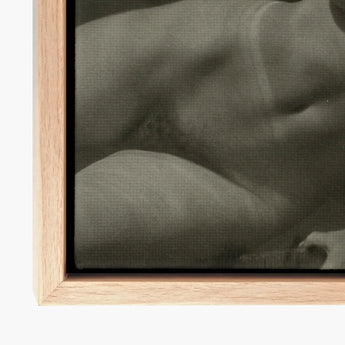 Rebecca Salsbury Strand - Alfred Stieglitz Art Print / Canvas Light Wood-framed Monochrome Textile Artwork Soft, Sensual Shadows Prints