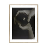 Rebecca Salsbury Strand - Alfred Stieglitz Art Print, Dark Sphere Held Two Hands