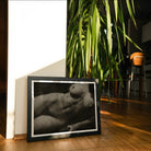 Rebecca Salsbury Strand - Alfred Stieglitz Art Print, Framed Black White Artistic Nude Photograph Wooden Floor