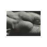 Rebecca Salsbury Strand - Alfred Stieglitz Fine Art Print, 32x24’’ / 81x61cm / Unframed, Black White Artistic Photograph Water Droplets Skin