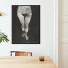 Rebecca Salsbury Strand - Alfred Stieglitz Framed Canvas, Black White Artistic Photograph Partial Nude Figure Waist