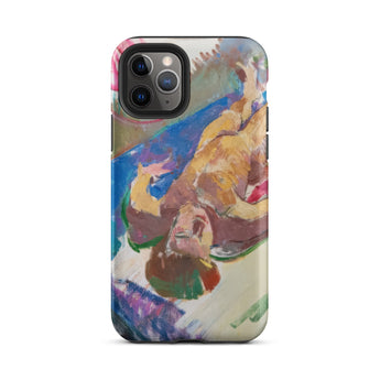 Reclining Nude - Anton Kolig Iphone Case, 11 Pro / Matte, Iphone Case Colorful Abstract Painting