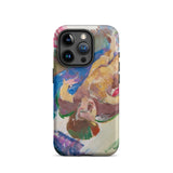 Reclining Nude - Anton Kolig Iphone Case, 15 Pro / Matte, Iphone Case Impressionistic Painting Figure