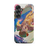 Reclining Nude - Anton Kolig Phone Case, Samsung Galaxy S25 Plus / Matte, Mobile Cases, Toby Leon