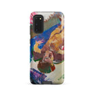 Reclining Nude Anton Kolig Samsung Case, Galaxy S20 / Matte, Phone Case Abstract Colorful Painting Design