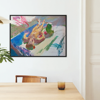 Liegender Akt mit Krug – Anton Kolig Kunstdruck / Leinwand, Poster-Drucke & visuelle Kunstwerke, Toby Leon