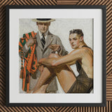Record Time Cool Summer Comfort - J.c. Leyendecker Art Print / Canvas, Prints
