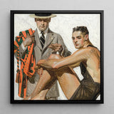Record Time Cool Summer Comfort - J.c. Leyendecker Art Print / Canvas, Prints