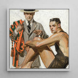 Record Time Cool Summer Comfort - J.c. Leyendecker Art Print / Canvas, Prints