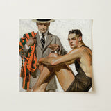 Record Time Cool Summer Comfort - J.c. Leyendecker Art Print / Canvas, Prints