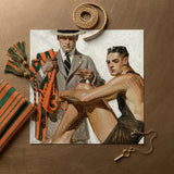 Record Time Cool Summer Comfort - J.c. Leyendecker Art Print / Canvas, Prints