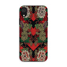 Red Fan Pattern - G.a. Audsley Iphone Case Xr / Matte Mobile Phone Cases