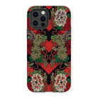 Red Fan Pattern - G.a. Audsley Iphone Case 13 Pro / Matte Mobile Phone Cases