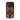 Red Floral Heart-patterned Phone Case Black Accents Rugged Fan Pattern