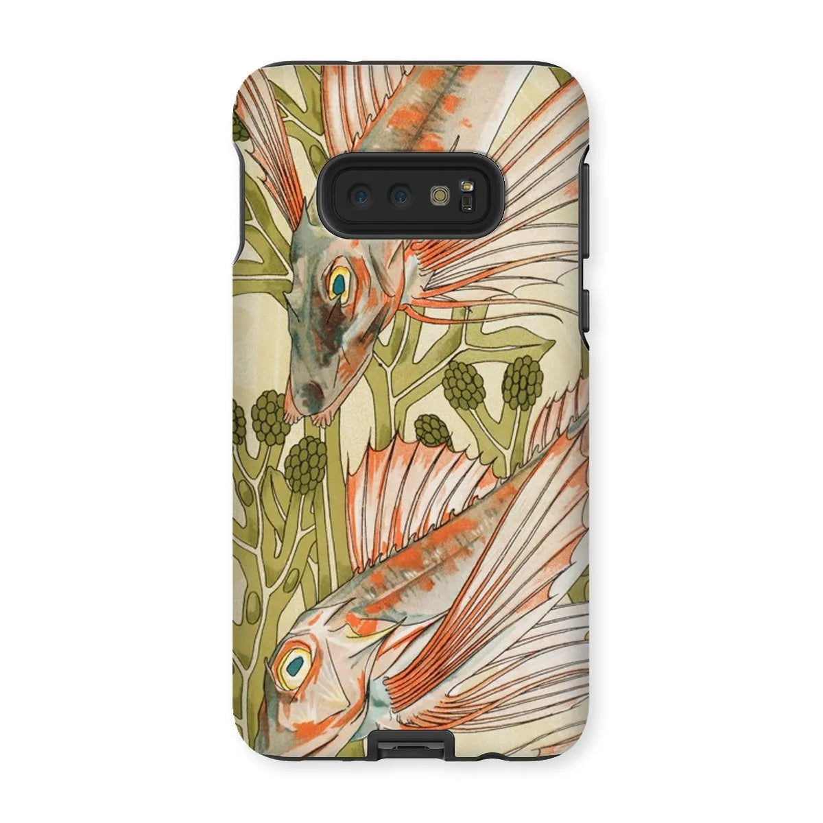 Red Fish - Animal Art Phone Case - Maurice Pillard Verneuil - Samsung Galaxy S10e / Matte - Mobile Phone Cases