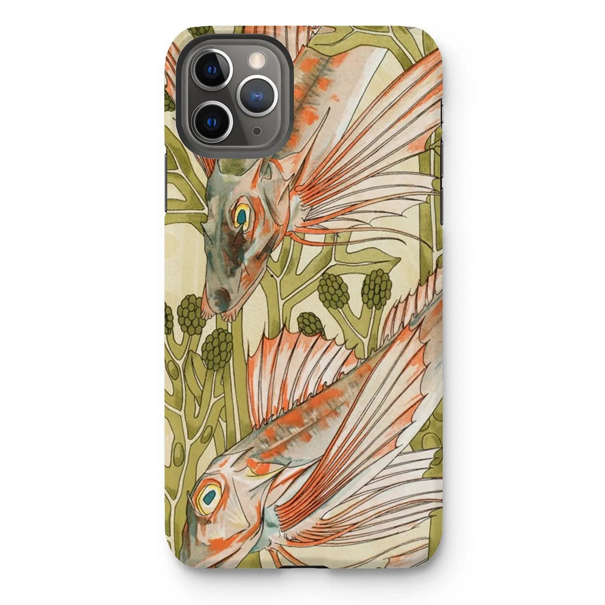 Red Fish - Animal Art Phone Case - Maurice Pillard Verneuil - Iphone 11 Pro Max / Matte - Mobile Phone Cases