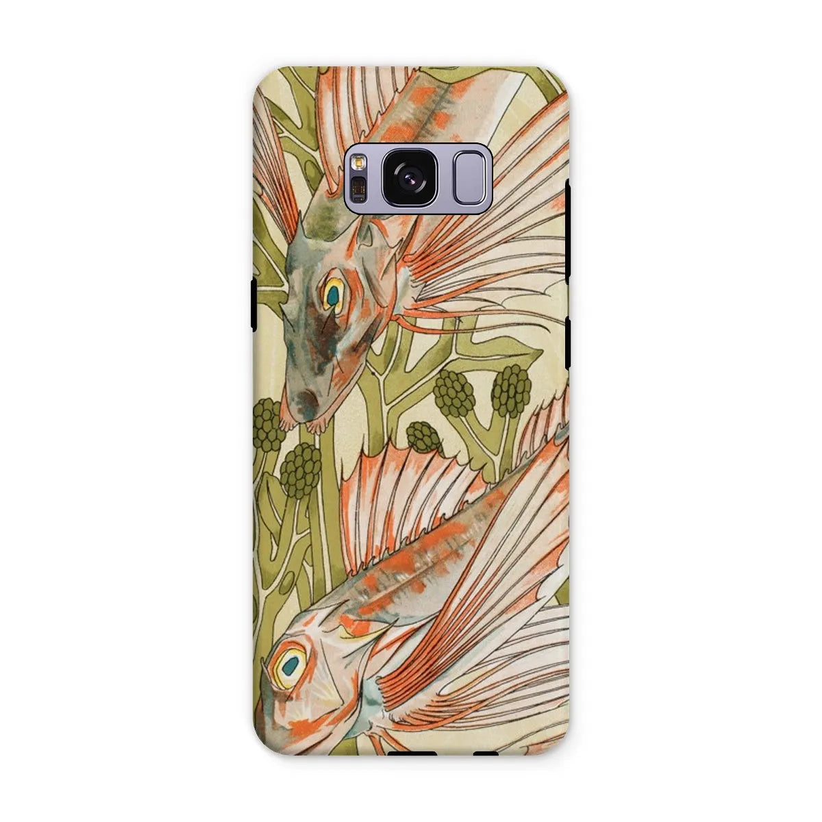 Red Fish - Animal Art Phone Case - Maurice Pillard Verneuil - Samsung Galaxy S8 Plus / Matte - Mobile Phone Cases