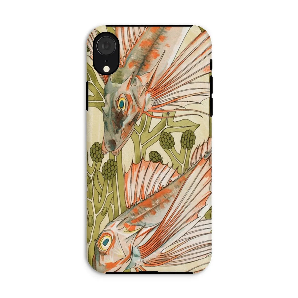 Red Fish - Animal Art Phone Case - Maurice Pillard Verneuil - Iphone Xr / Matte - Mobile Phone Cases - Aesthetic Art