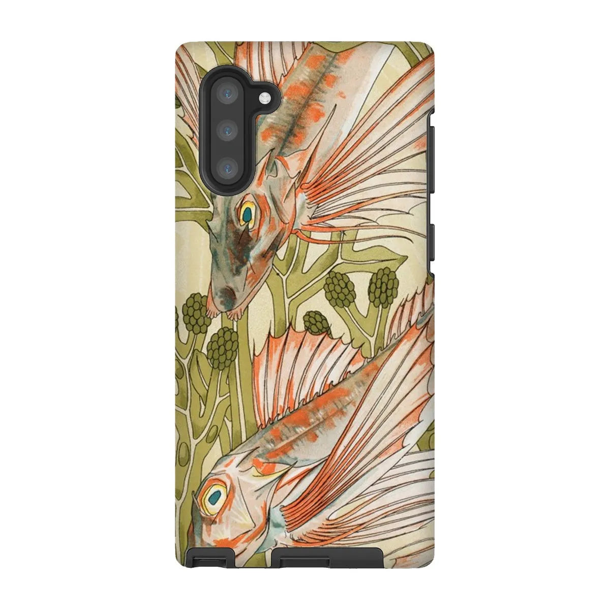 Red Fish - Animal Art Phone Case - Maurice Pillard Verneuil - Samsung Galaxy Note 10 / Matte - Mobile Phone Cases