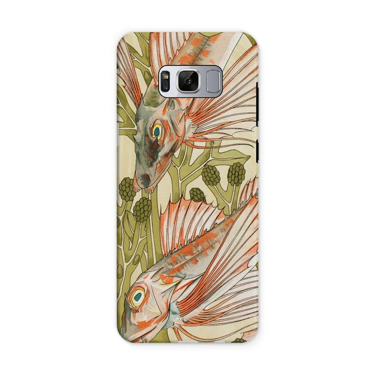 Red Fish - Animal Art Phone Case - Maurice Pillard Verneuil - Samsung Galaxy S8 / Matte - Mobile Phone Cases